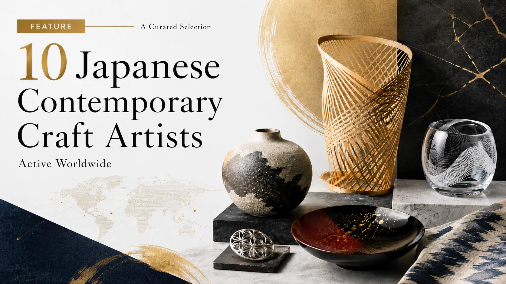 10 Japanese Contemporary Craft Artists Thriving on the World Stage 10 Japanese Contemporary Craft Artists Thriving on the World Stage