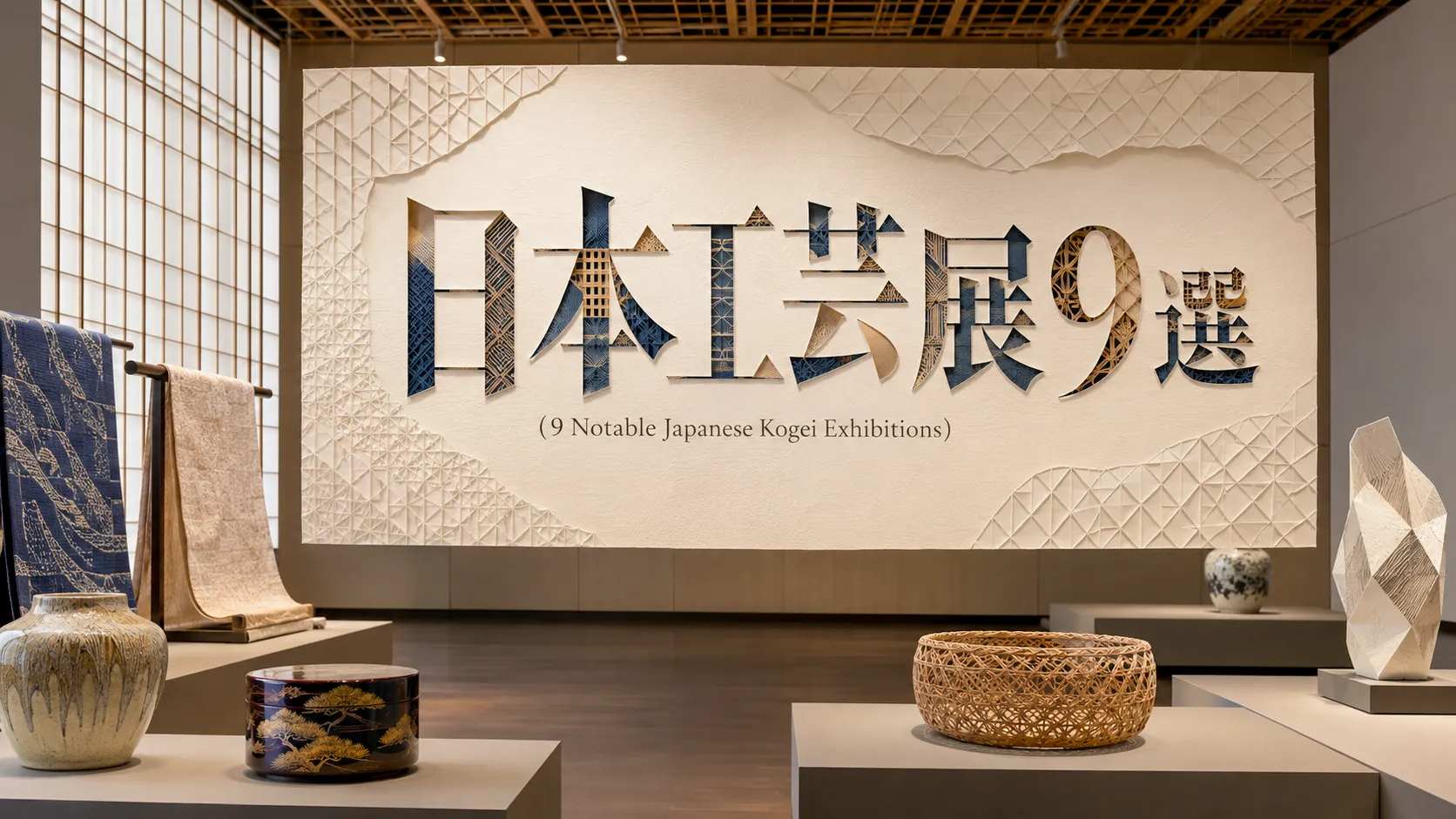 9 Japanese Kogei Exhibitions to Visit from June 2026 Onward