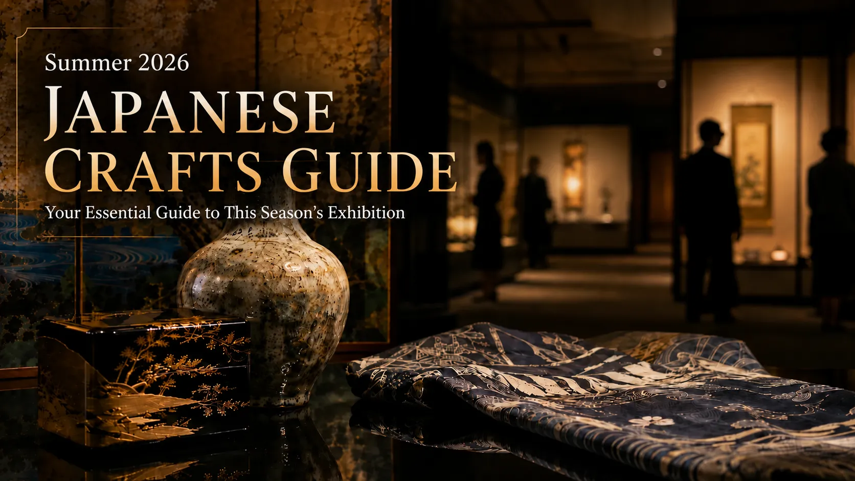 Japanese Art & Craft Exhibitions Summer 2026: Edo in Focus