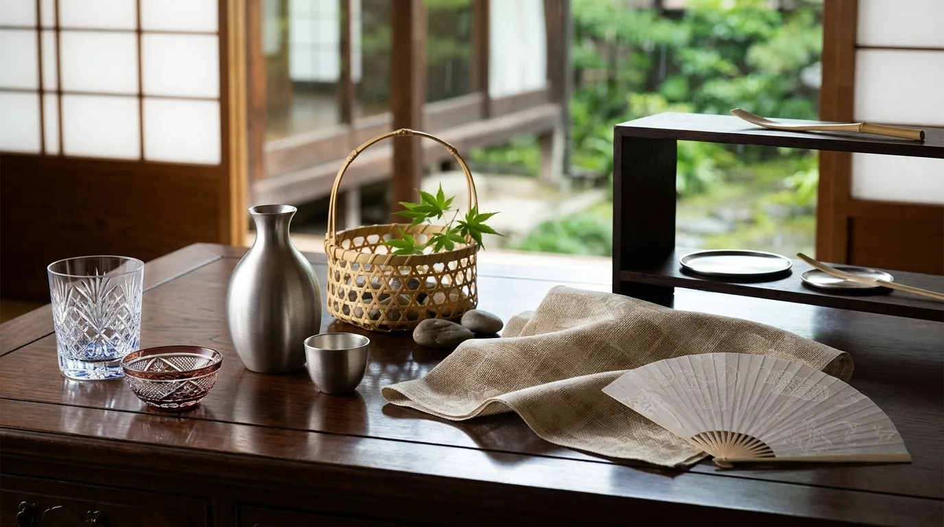 Japanese Summer Crafts: How Glass, Bamboo, Tin & Washi Feel Cool